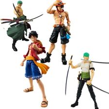 One Piece Ace Luffy Roronoa Zoro Action Figure Collection Movable Model Doll Toy picture