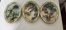 Lot of 3 VTG 1995 Whispers on the Wind 3D Plate Bradford Exchange picture