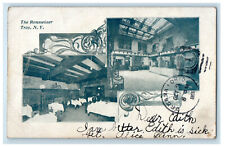 1906 Interior View The Rensselaer Troy New York NY Urbana OH Antique Postcard picture