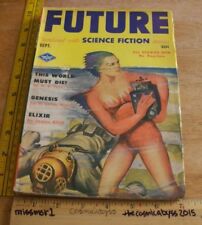 FUTURE Science Fiction Sep 1951 pulp magazine Milton Luros Finlay James Blish picture
