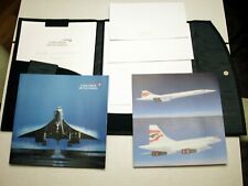 British Airways Concorde Passenger Portolio, Set of 4. picture
