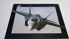 JSF Joint Strike Fighter Lockheed Martin 8.5”x11” Promo Photo Print W Specs picture