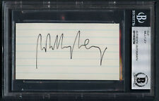 Willy Ley (d. 1969) signed autograph auto 2x3.5 cut Science Writer BAS Slabbed picture