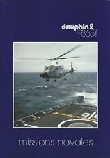 Helicopter Brochure - Aerospatiale - SA 365 F Dauphin 2 Navy FRENCH lang (B617)  picture