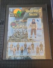 1999 The Ultimate Soldier 29th Infantry Figure Print Ad D-Day WWII Framed 8.5x11 picture