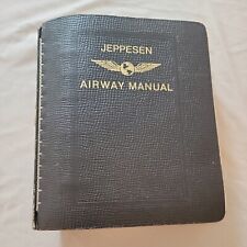 Jeppesen Airway Manual Vintage Eastern Canada Trip Kit CAE04 Full of Maps Charts picture