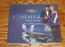 1958 Cadillac Full Line Sales Brochure 58 Coupe Deville Fleetwood Eldorado picture