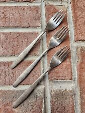 VINTAGE TWA TRANS WORLD AIRLINES CUTLERY Set Of 3 Forks picture