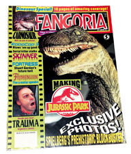 FANGORIA #124 Magazine July 1993 Making Jurassic Park / RoboCop 3 / Frankenstein picture