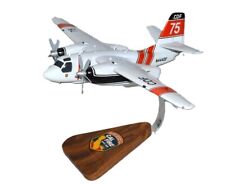 Cal Fire Grumman S-2T Turbo Tracker Desk Top Display Model 1/48 SC Airplane New picture
