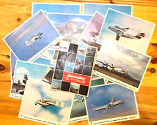 Brochures Planes Antonov Booklet Poster USSR Vintage set Aircraft Aeroflot 1988 picture