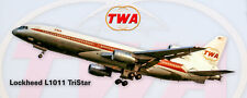 TWA Airlines 1962 Colors Lockheed L-1011 Handmade 2