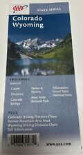 Colorado Wyoming AAA Map State Series White River National Forest Colorado '04  picture
