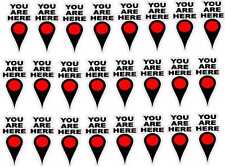 StickerTalk You Are Here Pointer Stickers, 0.5 inches x 1 inches picture