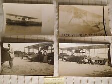 4 1913 Jack Vilas Prep for RECORD 1st Trans Lake Michigan Flight RPPC Smithsonin picture