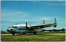 Fairchild C-119J Packet Aircraft Mid-Air Retrieval U.S Airforce Postcard picture