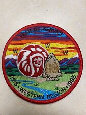 1995 Western Region 80th Anniversary Patch picture