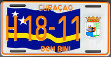 RARE CURACAO ISLAND LICENSE PLATE 2008 BON BINI EXCELLENT CONDITION EX COLOR picture