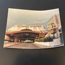 Vintage Photo Snapshot Las Vegas Circus Circus Drive Main Entrance - 1986 picture