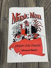 Vintage Players Theater of Columbus the Music Man Program February 6 - March 6 picture