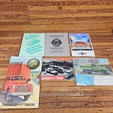 1951 Chevrolet Advance Design Full Line Truck 48 Page Brochure + On the Ball picture