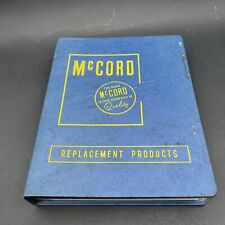 McCord Replacement Products Gasket Guide No 100 B-2, C-3, A-2, B-3 1937-1960 picture