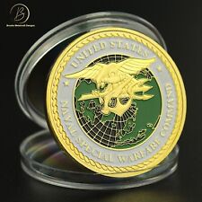 US Naval Special Warfare Command Navy Seals Challenge Coin picture