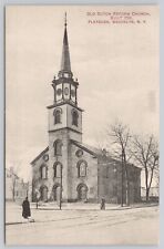 VTG Post Card Old Dutch Reform Church, Built 1796 Flatbush Brooklyn, N.Y. A176 picture