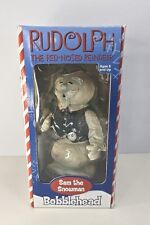 2002 Sam The Snowman / Rudolph The Red Nosed Reindeer Bobblehead - 7