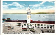Vintage Postcard Ferry Building San Francisco CA California c.1915-1930    K-100 picture