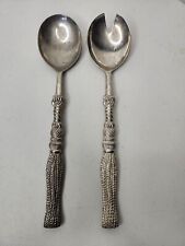 Vintage Silea Silverplate 2 pc serving set Salad/Spoon-France picture