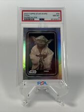 2023 Topps Star Wars Yoda Rainbow Foil #90 PSA 8 picture