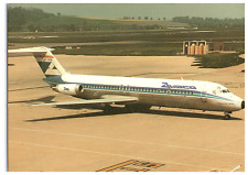 Aviaco Douglas DC-9 Airplane Postcard picture