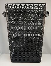 Mid Century Mathieu Mategot Styled Metal Waste Basket picture