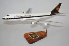 UPS Parcel Service Boeing 747-200F Old Color Desk Top 1/144 Model SC Airplane picture
