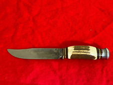 Vintage G.C. Company 457 Hunting Knife Stag Solingen aj-62 picture