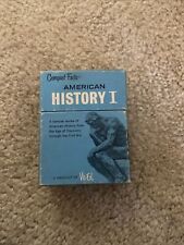 Vintage Vis-Ed Flash Cards Education American History I Compact Facts picture