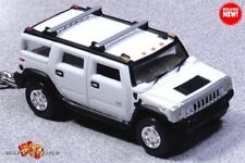 HTF KEY CHAIN WHITE HUMMER H2 4X4 ALL METAL NEW CUSTOM LIMITED EDITION NICE GIFT picture