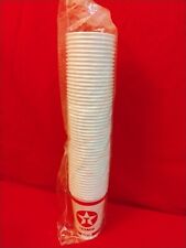Vintage Texaco 16oz Cups - NOS - Sleeve of 50 picture