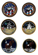 NASA...Moon Landing & Columbia STS-1 Space Shuttle.... Patches + Stickers picture