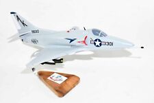 VA-34 Blue Blasters A-4 Model, 1/27th Scale, Mahogany, Navy picture