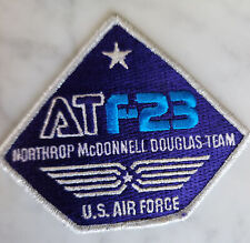 Vintage AT F-23 Northrop McDonnell Douglas Team U.S Air Force Embroidered Patch picture