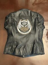 Harley Davidson 105th Anniversary Women’s Leather Jacket (Large) picture
