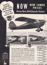 1939 Aeronca Chief 50, 65 & Scout Aircraft ad 3/2/2023i picture