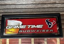 Texans Budweiser Game Time Sign 2003 picture