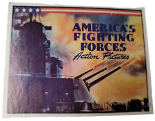 WTW Productions America's Fighting Forces Reprint 25 card set 1942 VTG 1983   picture