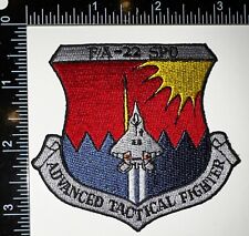 USAF F/A-22 Raptor SPO Systems Project Office Advanced Tactical Fighter Patch picture