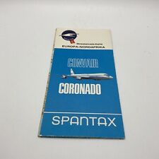 1970s Convair Coronado Spantax HB International Ephemera - VTG Map Collectible picture