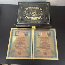 200PCS/box Zimbabwe Googolplex Containers Gold banknote Scroll For Collectibles picture