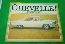  1963 Chevrolet Chevelle 300 Station Wagon Car Auto Brochure Catalog Fc3 picture
